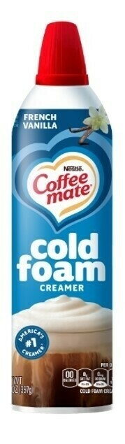 Coffee mate® French Vanilla Cold Foam Creamer