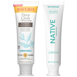 Adult Burt’s Bees or Native Toothpaste