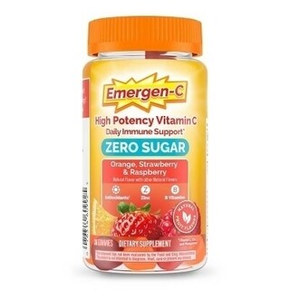 Emergen-C Zero Sugar Assorted Fruit Gummy