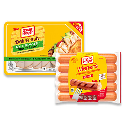 OSCAR MAYER Wieners & Deli Fresh Oven Roasted Turkey