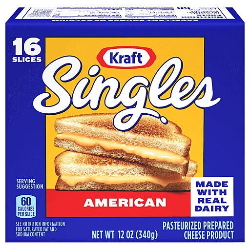 KRAFT Singles American Cheese Slices