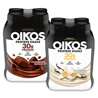 OIKOS® Protein Shakes Chocolate & Vanilla