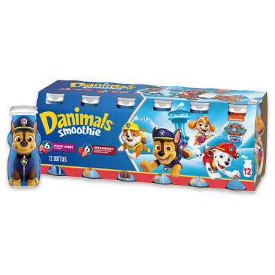 Danimals® Banana & Strawberry Kids’ Smoothies