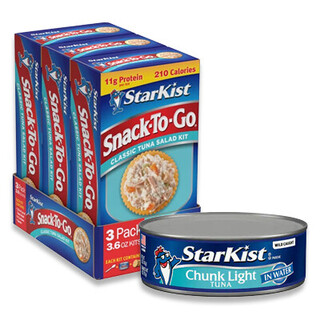 StarKist Chunk Light Tuna in Water & Snack to Go