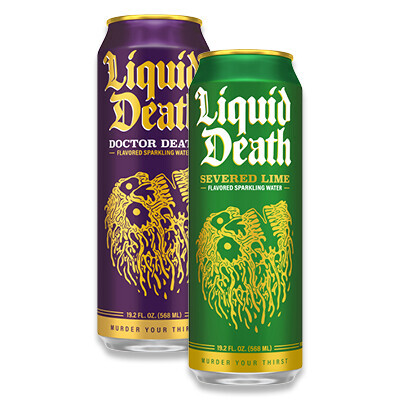 Liquid Death Severed Lime & Doctor Death