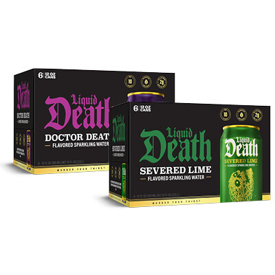 Liquid Death Severed Lime & Doctor Death