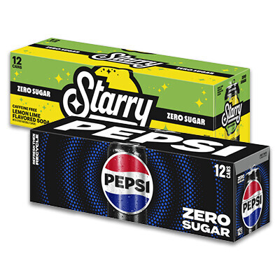 Pepsi & Starry Zero Sugar