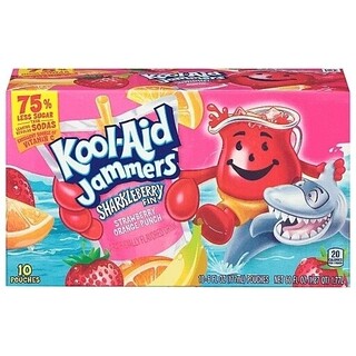 Kool-Aid Jammers Sharkleberry Fin Juice Pouches