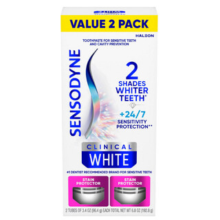 Sensodyne® Clinical White Toothpaste - Twin Pack