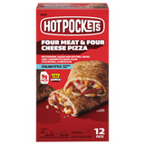 Hot Pockets - Four Meat & Four Cheese Pizza, Italian Style