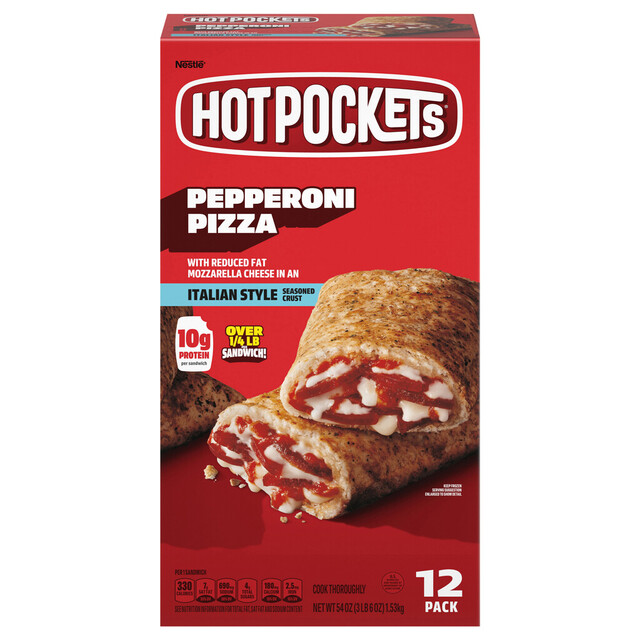 Hot Pockets - Pepperoni Pizza, Italian Style