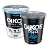 OIKOS® Triple Zero & PRO Plain Yogurt
