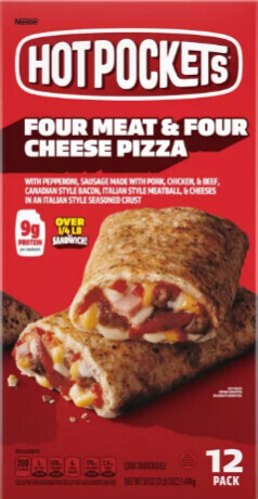 Hot Pockets - Four Meat & Four Cheese