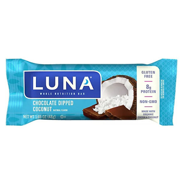 Luna Chocolate Dipped Coconut