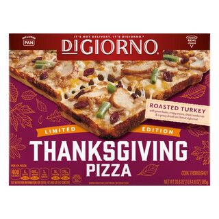 DiGiorno Detroit Style Crust Thanksgiving Pizza