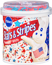 Pillsbury® Stars & Stripes Funfetti® Frosting