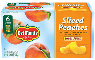 Del Monte® Sliced Peaches in 100% Juice