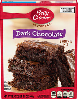 Betty Crocker Brownie Mix Dark Chocolate