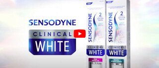 Introducing NEW Sensodyne Clinical White