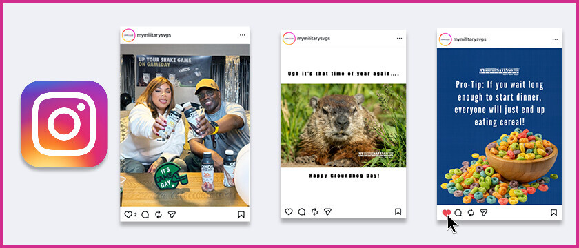 Follow us on Instagram