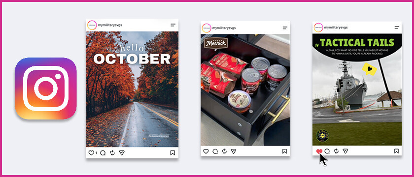 Follow us on Instagram