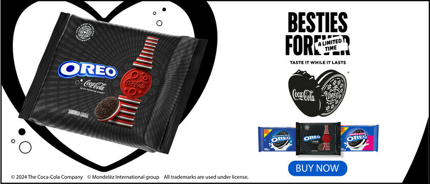 OREO & Coca-Cola - Besties For a Limited Time