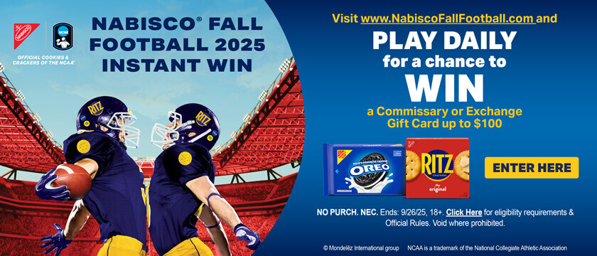 Score big this Football Season with Nabisco Snacks