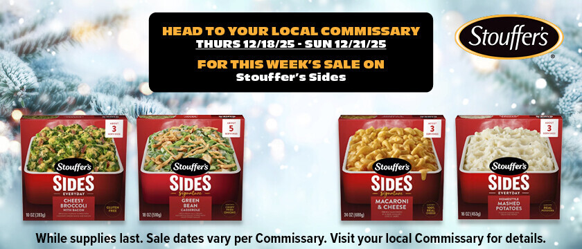 Save on Stouffer's Sides