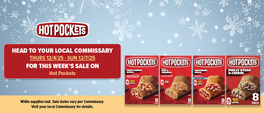 ❄️ Warm up your winter days with Hot Pockets!