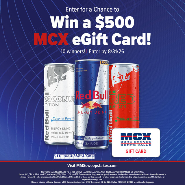 Enter for a Chance to Win a $500 MCX EGIFT Card