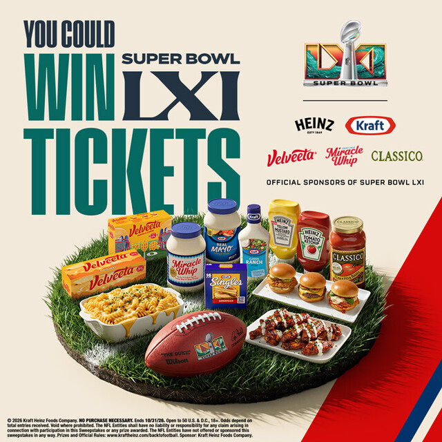 You Could Win Super Bowl LXI Tickets!