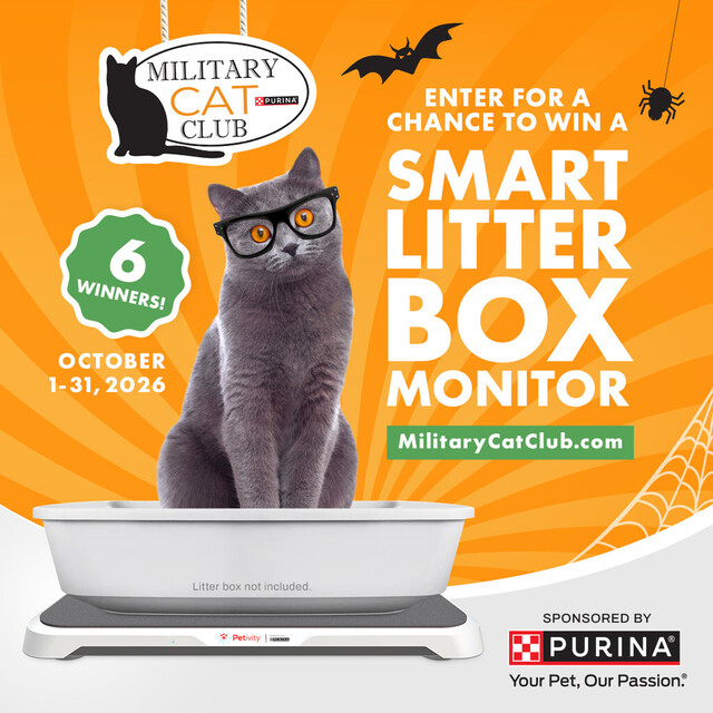 Enter for a Chance to Win a Smart Litterbox Monitor