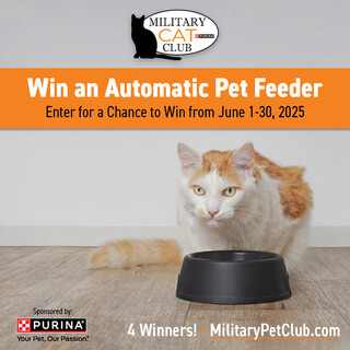Enter for a Chance to Win an Automatic Pet Feeder 