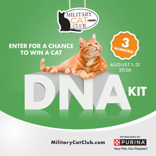 Enter for a Chance to Win a Cat DNA Kit
