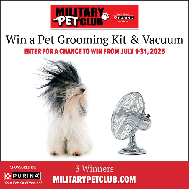 Enter for a Chance to Win a Pet Grooming Kit & Vacuum