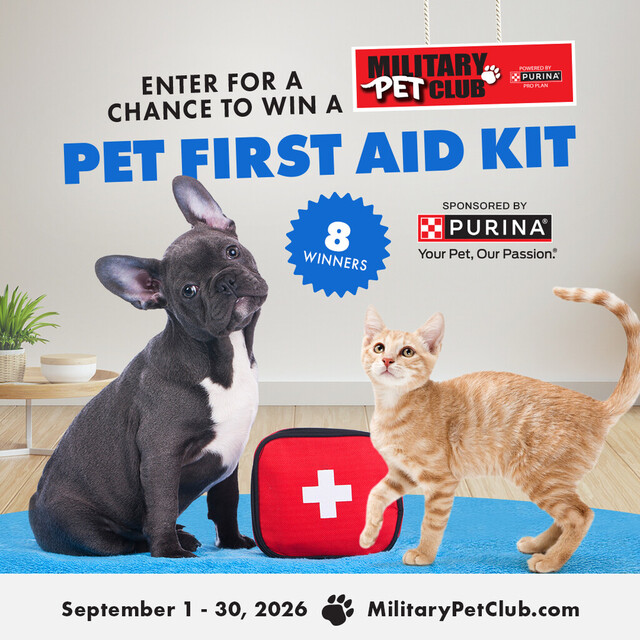 Enter for a Chance to Win a Pet First Aid Kit