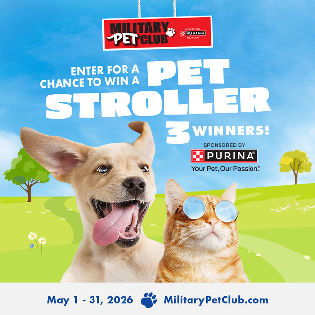 Enter for a Chance to Win a Pet Stroller