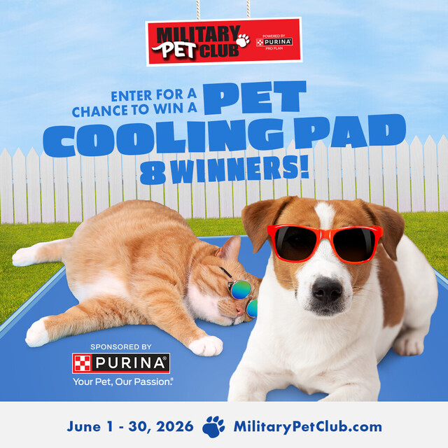 Enter for a Chance to Win a Pet Cooling Pad