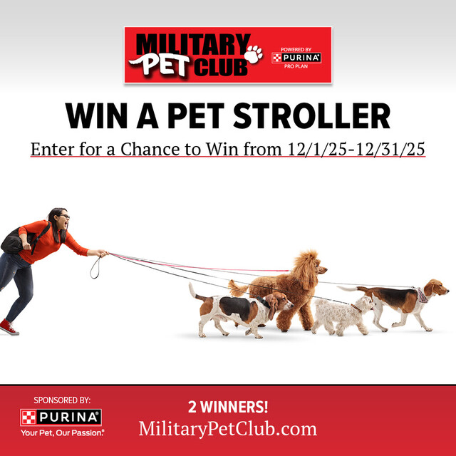 Enter for a Chance to Win a Pet Stroller