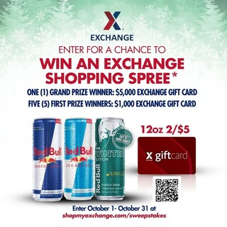 Enter for a Chance to Win an Exchange Shopping Spree