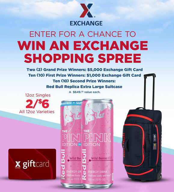 Enter for a Chance to Win an Exchange Shopping Spree!