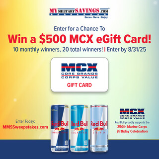 Enter for a Chance to Win a $500 MCX EGIFT Card