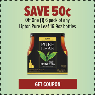 coupons military lipton pure leaf savings