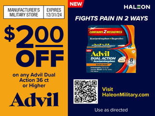 Get $2.00 OFF Advil Dual Action