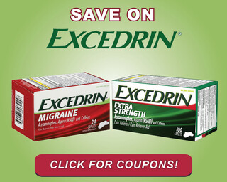 SAVE $1 on Excedrin Migraine