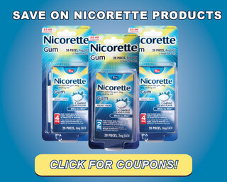 SAVE on Nicorette!