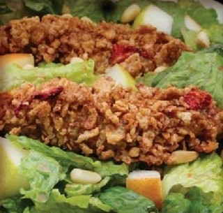 Golden Crisp Chicken and Pear Salad 