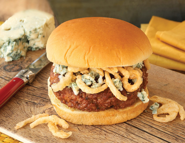 Blue Cheese Steakhouse Burgers