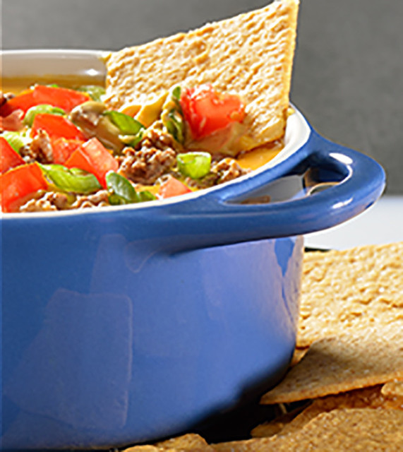 Zesty Cheeseburger Dip