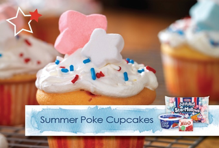 Summer Poke Cupcakes